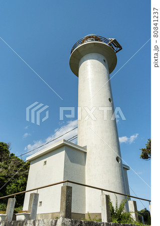 晴れた日の麦崎灯台 晴れた日の麦崎灯台 80841237