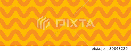 Banner with pasta. Abstract wavy lines for packaging Banner with pasta. Abstract wavy lines for packaging 80843226
