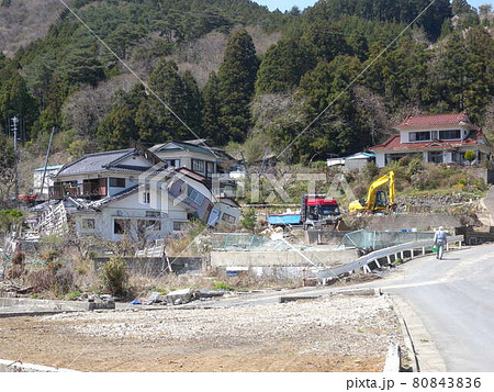 石巻市雄勝町水浜 東日本大震災から1年 2012年 石巻市雄勝町水浜 東日本大震災から1年 2012年 80843836
