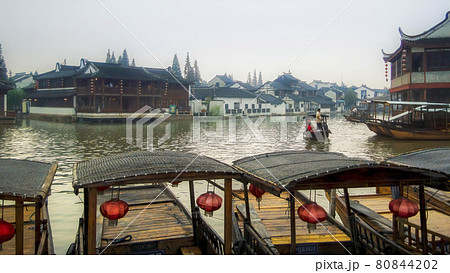 中国・上海市 朱家角古鎮 / Zhujiajiao, Shanghai, China 80844202