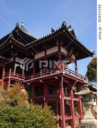 西方寺・普明閣（時をかける少女のロケ地） 80844398