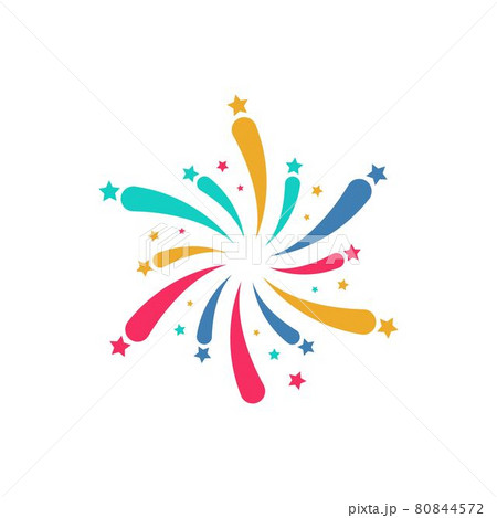 Firework vector icon illustration 80844572