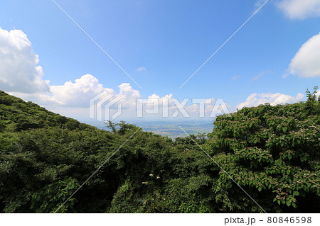 茨城県の筑波山の御幸ヶ原からの眺め 80846598