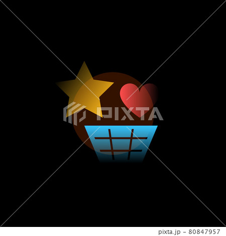Collection. Vector icon in gradient style. Editable illustration 80847957