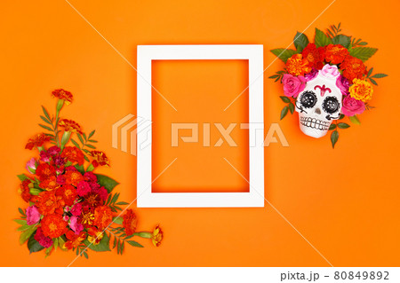 Day of the dead, Dia De Los Muertos Celebration Background 80849892