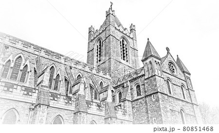 Christchurch Cathedral Dublin - most famous church in the city Christchurch Cathedral Dublin - most famous church in the city 80851468