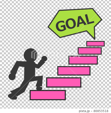 朝著目的地的目標努力的人 朝著目的地的目標努力的人 80853518
