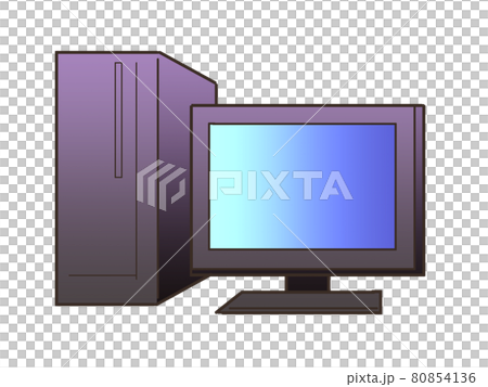 パソコンとモニター 80854136
