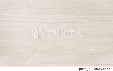 シナベニヤ板の木目テクスチャ ベージュの木板背景素材の写真素材