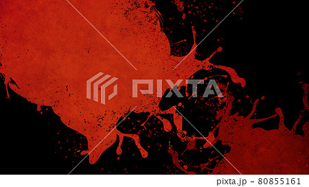 赤と黒のショッキングなイメージの素材 赤と黒のショッキングなイメージの素材 80855161