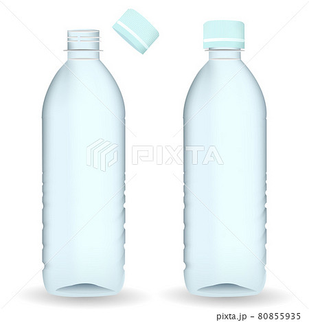 ペットボトル 透明 蓋 アイコンのイラスト素材