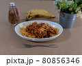 スパゲッティミートソース 80856346