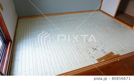 「リフォーム　畳を撤去した和室」 80856671