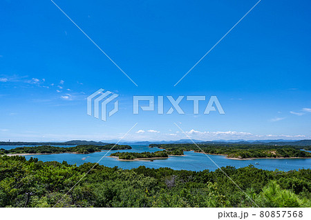 桐垣展望台からの英虞湾-夏- 80857568
