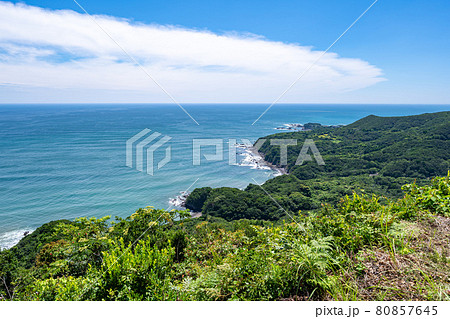 三重県鳥羽市の鳥羽展望台-8月- 80857645