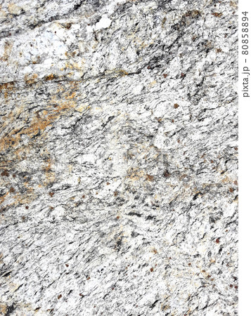 Black with gray and brown stripes on white background, The surface was rough and filled with cracks of stone	 80858894