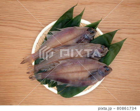 カレイの干物 ナメタガレイ カレイの干物 ナメタガレイ 80861734