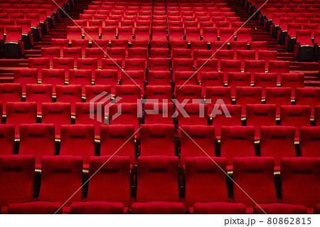 劇場の観客席 劇場の観客席 80862815