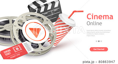Online Movie Service, Mobile Cinema, Cinematography and Filmmaking. 80863947