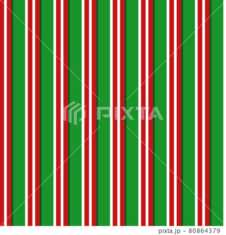 graphics design seamless fabric or paper line pattern style Christmas green and red color line Scottish vector illustration 80864379