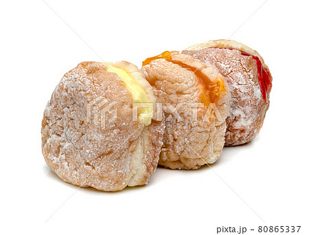 Polish donut isolated on white background Polish donut isolated on white background 80865337