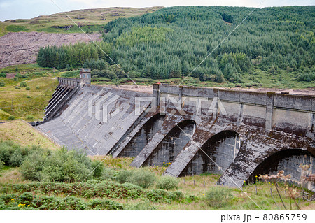 Loch Tarsan Dam Argyll and Bute Scotland UK 80865759