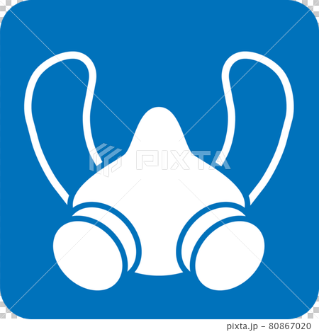 防毒マスクのピクトグラム 防毒マスクのピクトグラム 80867020