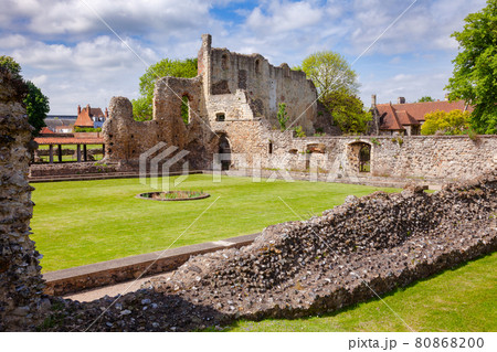 St Augustines Abbey Benedictine monastery remains in Canterbury Kent Southern England UK 80868200