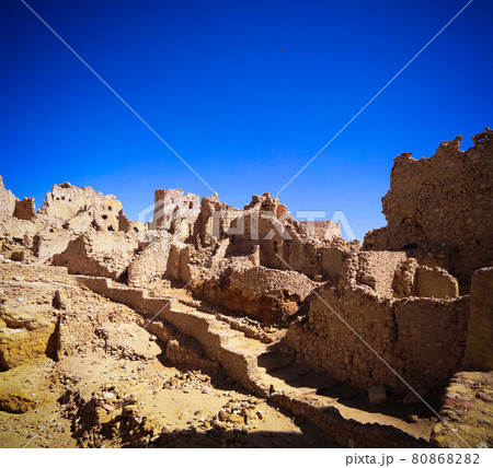 Ruins of the Amun Oracle temple, Siwa oasis, Egypt Ruins of the Amun Oracle temple, Siwa oasis, Egypt 80868282