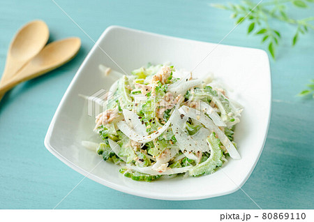 ゴーヤーとツナのサラダ ゴーヤーとツナのサラダ 80869110