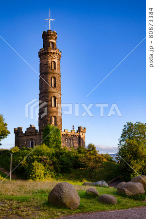 Nelson Monument on Calton Hill Edinburgh Scotland UK Nelson Monument on Calton Hill Edinburgh Scotland UK 80873384