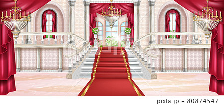Palace Vector Interior Background Luxury のイラスト素材