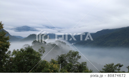 うんかい 雲海 雲の海 80874672