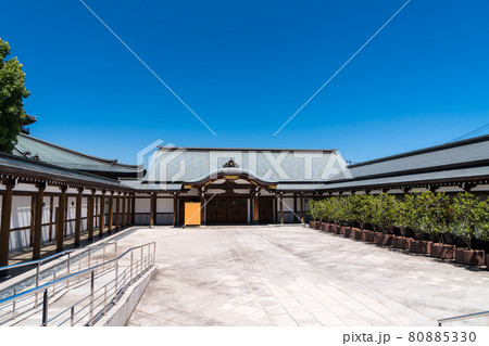 大慈会教団本部の中に入ったところ　下高井戸駅北口　京王線　東京都杉並区 80885330