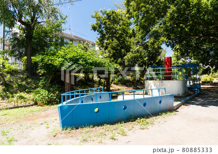玉川上水第三公園　船のオブジェ　京王線下高井戸駅北口　東京都杉並区 80885333