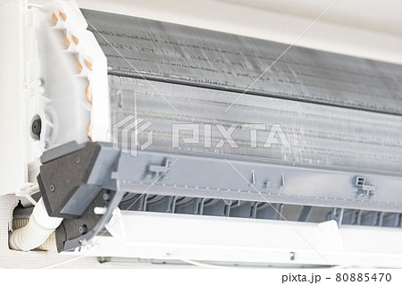 クーラー冷却部に油が溜まって水を吸わない状態 80885470