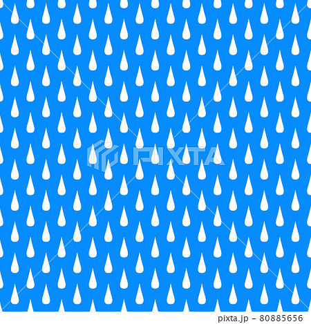 パターン素材　雨粒・水滴・しずく　（2_2）　 80885656