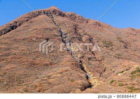 秋の九重山・三俣山 80886447