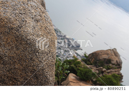 広島県にある烏帽子岩山を登山 80890251