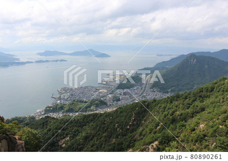 広島県にある烏帽子岩山を登山 80890261