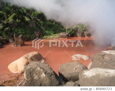 大分県別府温泉で地獄めぐり 80890721