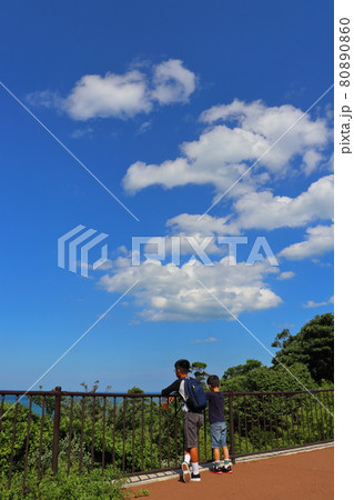 夏の空 男の子 夏の空 男の子 80890860