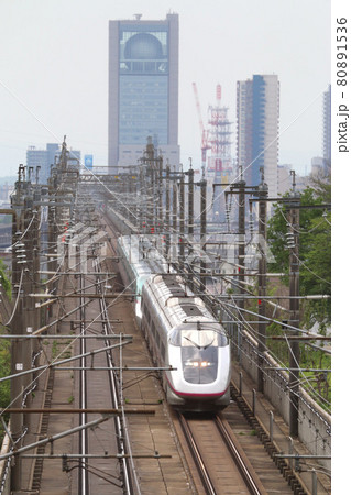 つばさ・E3系・東北新幹線（福島県・郡山市） 80891536