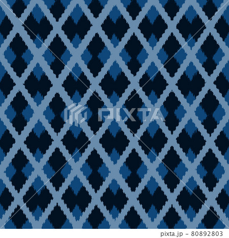 Argyle vector seamless pattern. Abstract check repeat background 80892803