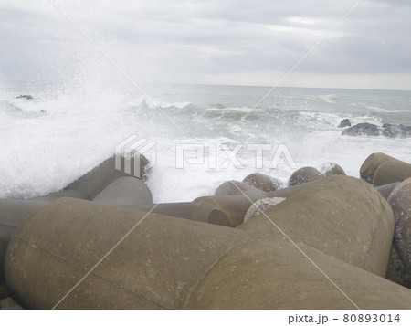 海岸 海 灯台 80893014