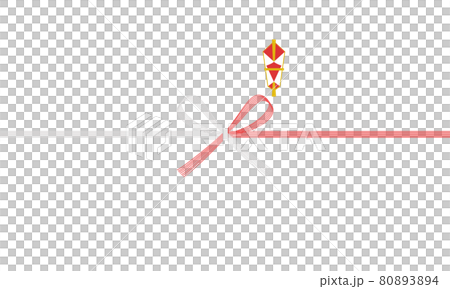 熨斗と水引のベクターイラスト(お中元,お歳暮,水引き) 80893894