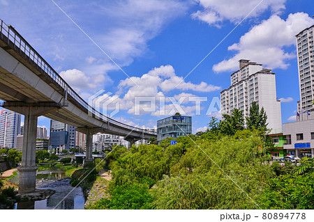 清渓川 ソウル 小川 80894778