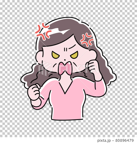 憤怒的中間女人 80896479