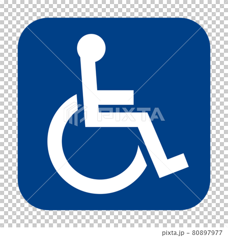 International Symbol of Access for Persons with Disabilities (Wheelchair Mark) 80897977