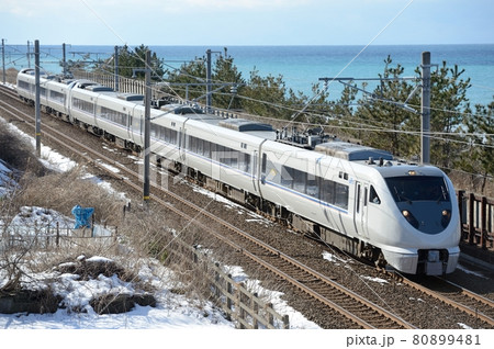 北陸本線を走るしらさぎ用683系 北陸本線を走るしらさぎ用683系 80899481